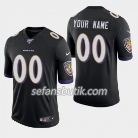 Baltimore Ravens Tröjor Custom Nike Svart 100th - Herr